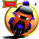 Game Bike police ไอคอน