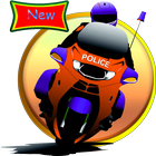 Game Bike police icône