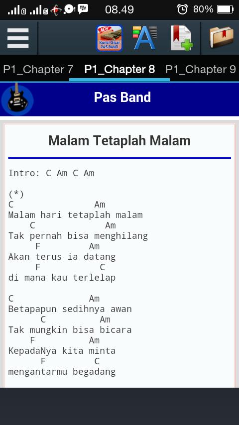 Chord Gitar Pas Band Permata Yang Hilang Chord Walls