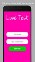 Love Test Plakat