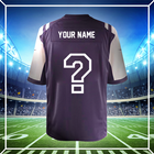 Icona Name Your Football Jersey (Off