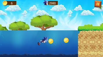 Super Sonic Run Jump capture d'écran 1