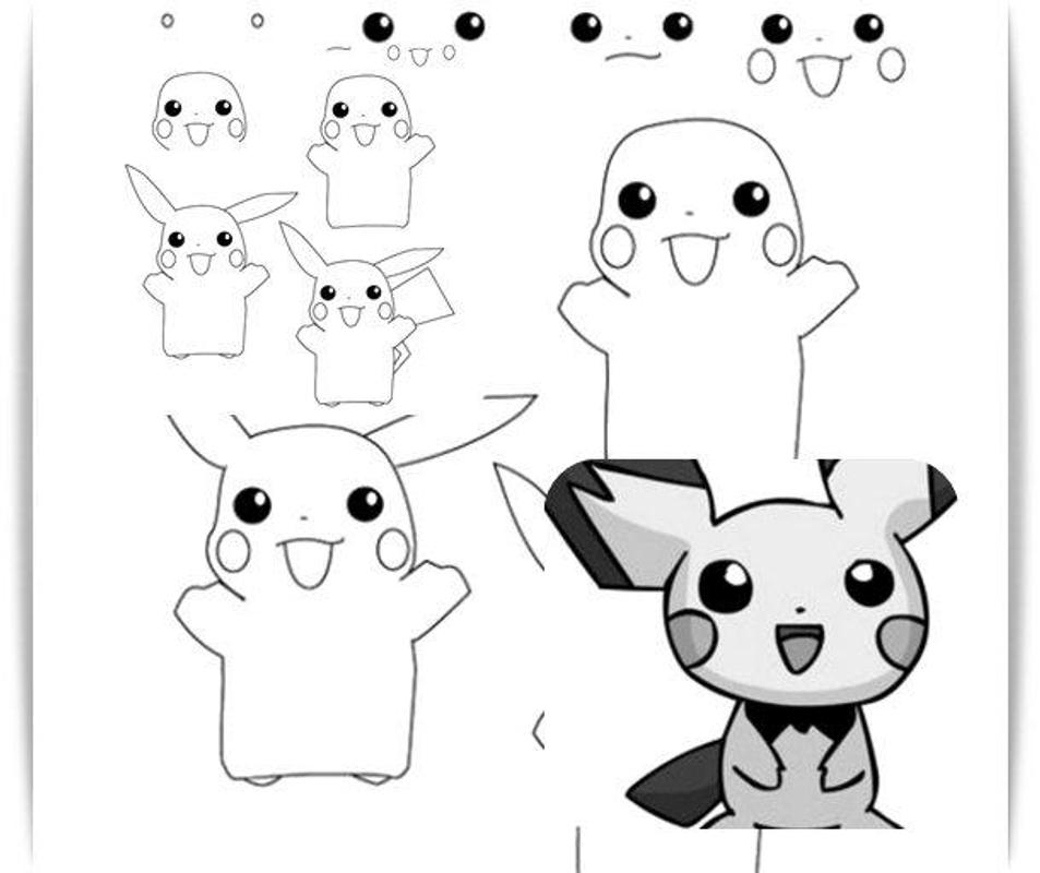 aprenda a desenhar pokemon apk baixar grátis educação aplicativo