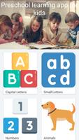 Preschool learning app for kids Poster