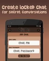 Chop - Real Private Messenger capture d'écran 1