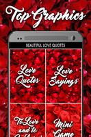 Beautiful Love Quotes Affiche