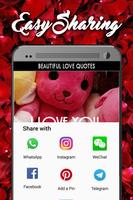 Beautiful Love Quotes syot layar 3