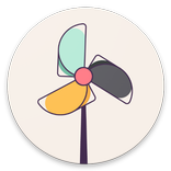 Pinwheel  ❃  Magically spins w