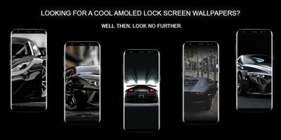 Sports Cars AMOLED Wallpapers for unlock screen Poster