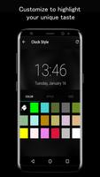 Hipster Black AMOLED Lock Screen Wallpaper 截图 3