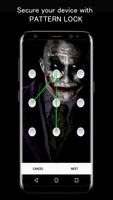 Joker Dark Black AMOLED Lock Screen Wallpaper ภาพหน้าจอ 2