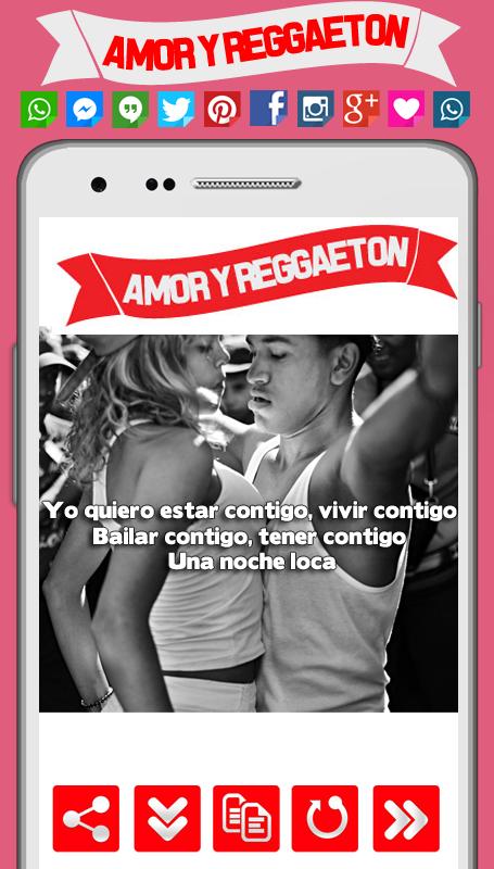Descarga de APK de Amor y Reggaeton (2016)-Frases para Android