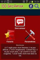 100 sms d'amour Screenshot 1
