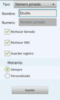 3 Schermata Call and sms control free