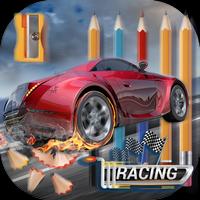 Driving School (Coloring And Drawing) پوسٹر