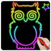 Neon Coloring & Drawing