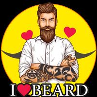 I Love Beard Affiche