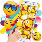 Sweet Love Skin for Emoji- Emoticons and stickers icône