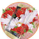 Red Rose Pigeon Heart Theme - Love Theme Wallpaper APK