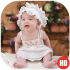 Cute Baby Wallpapers HD-adorable baby pics icône
