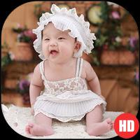 Cute Baby Wallpapers HD-adorable baby pics постер