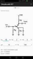 Electronic Circuit Calculation captura de pantalla 2