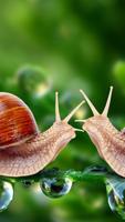 Nature.Snails.Live wallpaper capture d'écran 1