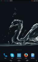 1 Schermata Water dragon. Live wallpaper