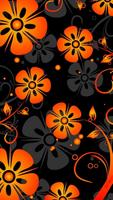 Flowers.Orange.Live wallpaper Affiche