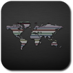 ”World map. Live wallpaper.