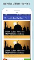 Audio Coran par Abdul Rahman A capture d'écran 3