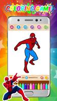 The Amazing Spider-Man Coloring Game 2018 screenshot 1