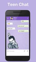 Teen Messenger and Chat syot layar 1