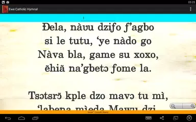 Ewe Catholic Hymnal APK download