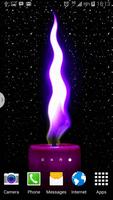 1 Schermata Candle Live Wallpaper HD Free