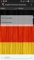 English German Dictionary imagem de tela 1