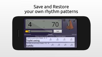 Creative Rhythm Metronome اسکرین شاٹ 1