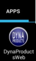 DYNA Products Web imagem de tela 1