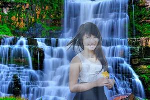 Waterfall Photo Frame скриншот 2