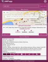 askAMP - Address Map Point Web App poster
