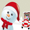 santa claus car crash game APK