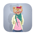 funny talking dancing tom cat icon