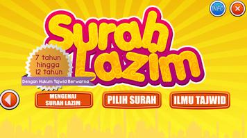 Surah Lazim & Hukum Tajwid poster