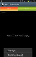 AMS Mobile Phone Call Recorder captura de pantalla 3