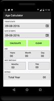 Age Calculator ภาพหน้าจอ 1