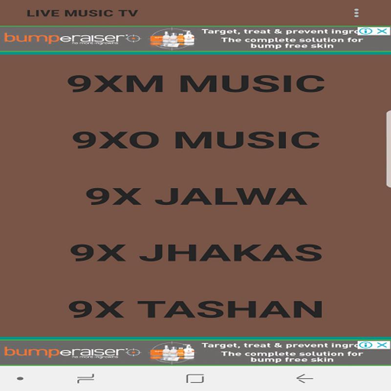 jalwa download 9x TV INDIAN MUSIC Android Download for APK CHANNELS
