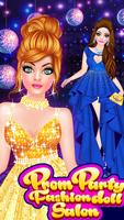 Prom Party Fashion Doll Salon poster