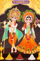 Lord Radha Krishna Live Temple imagem de tela 2