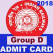 Railway Group D Admit Card 201
