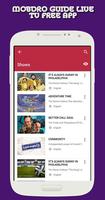 Guide for Mobdro TV free app स्क्रीनशॉट 1